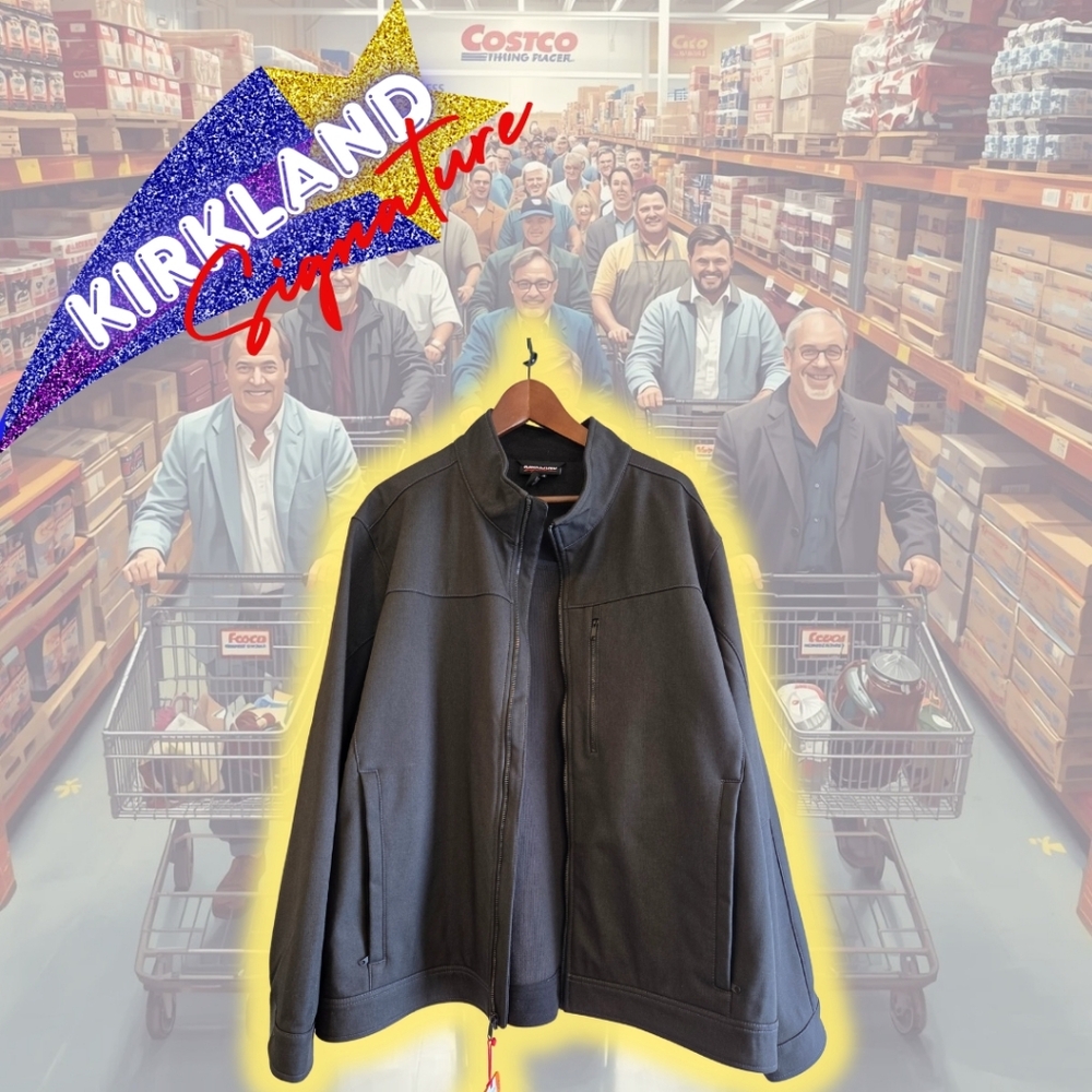 Kirkland Signature Men's Black Jacket
